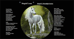 Desktop Screenshot of magick7.com