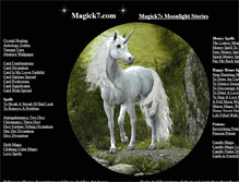 Tablet Screenshot of magick7.com